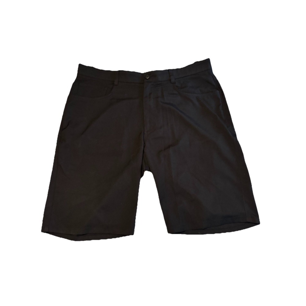 Round Tree Yorke Mens Black Pocket Zip Button Shorts Pants Size 34
